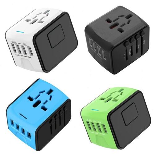UK/US/AUS/EU International Power Adapter Universal Plug Adap