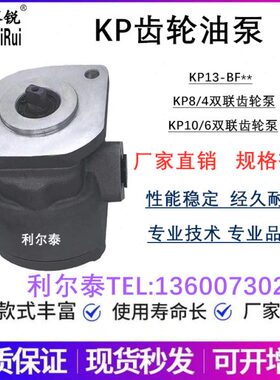 赛锐KP13-BFBL/R KP10/6 KP8/4单联 双联齿轮泵 久保田收割机替代