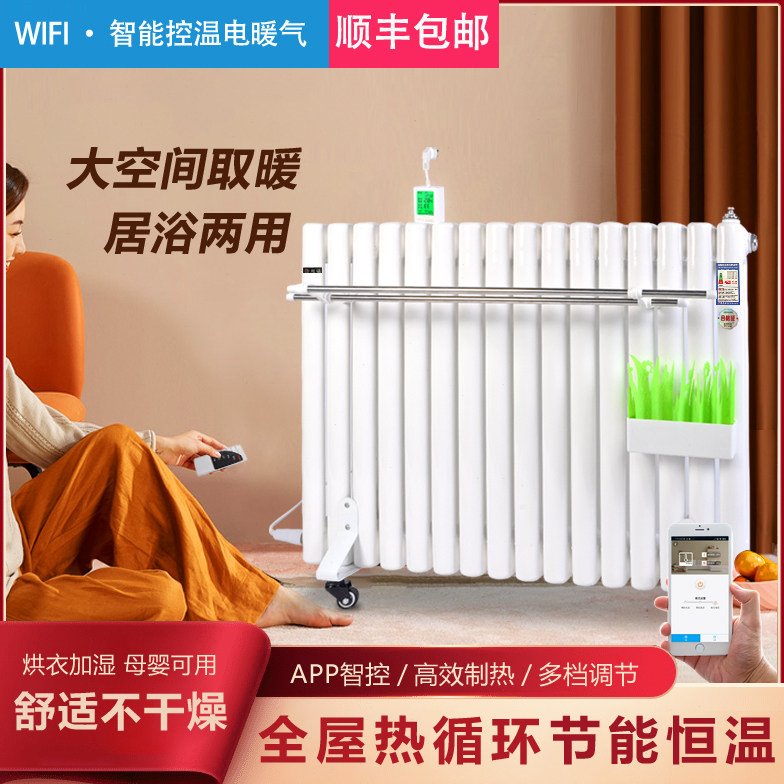 电暖暖气片家用智能注水散热器节能省电取暖器