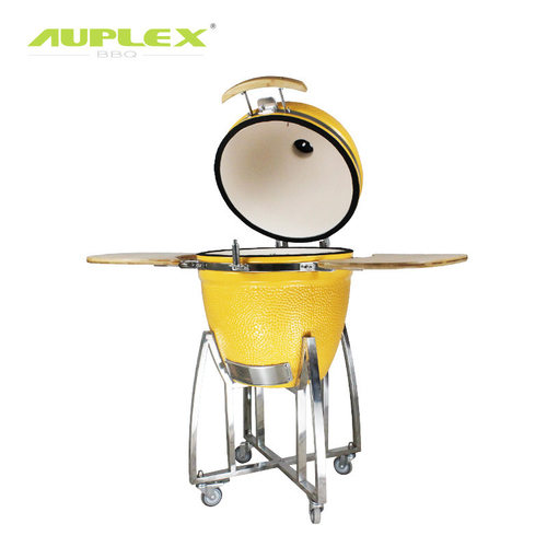 Auplex Kamado Grill 户外BBQ烟熏炉美式肋排烤架商用陶瓷烧烤炉