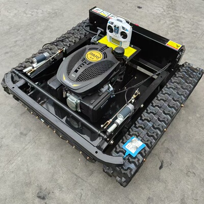 出口泰国履带式遥控割草机 Robotic Lawnmower HT600汽油割草机
