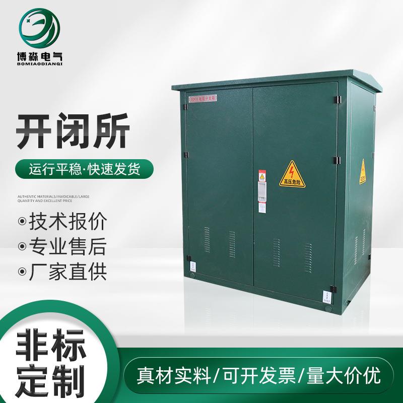 10KV户外箱式开闭所环网柜六氟化硫全绝缘开闭所高压配电柜