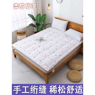 A6L纯棉花褥子褥垫床褥加厚单人学生宿舍双人家用铺底垫被炕被榻