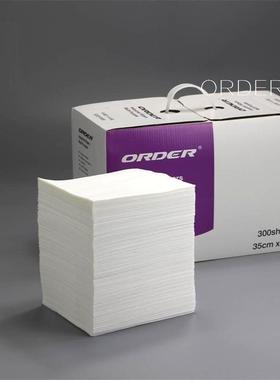 ORDER供应白色30cmx35cmx300片/盒工业无尘擦拭布无尘纸擦拭纸