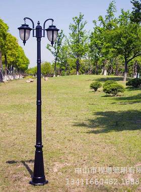 复古欧式庭院灯户外草坪灯景观灯LED别墅花园小区照明景观路灯