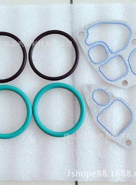 适用福特F150/250/350机油冷却器O型圈垫片F4TZ6A636A1C3Z6K649