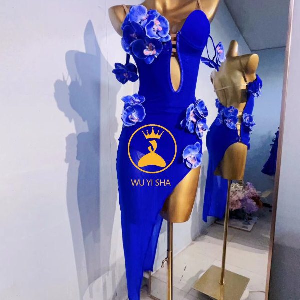 舞忆莎高档新款儿童拉丁舞服演出服少儿女童拉丁舞表演比赛服2609