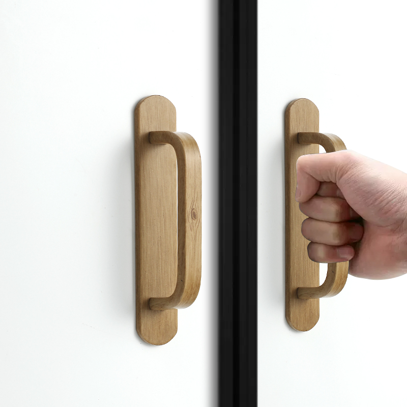 玻璃门免打孔拉手移n门抽屉自粘柜门柜子窗户浴室卫生间推拉门把