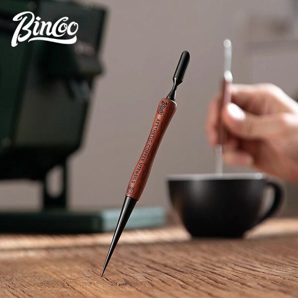 Bincoo咖啡拉花针雕花针神器花式咖啡器具意式雕花棒吧台配件