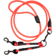 遛狗狗双头一拖二牵引绳子小型大型犬防爆冲防水防臭牵引绳子