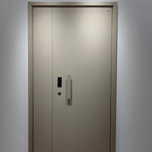 精品时尚高端小区防盗门铝板精雕铸铝门无卡边工艺铝箔填充入户门