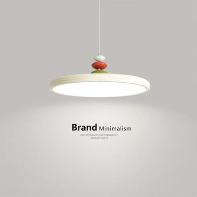 2025新款飞碟餐厅吊灯现代简约餐桌家用高级感法式奶油风飞盘吊灯