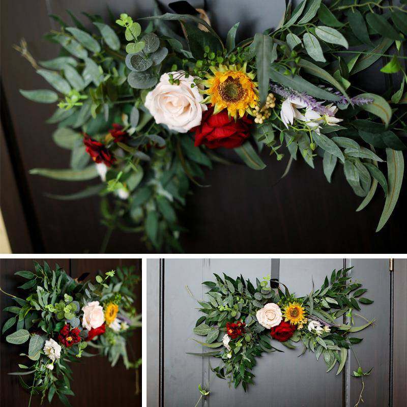 花门楣欧式婚礼椅背花桌花墙壁门挂饰,鲜花速递/花卉仿真/绿植园艺,割草机/草坪机,淘宝优惠券,粉丝福利购,淘宝优惠卷