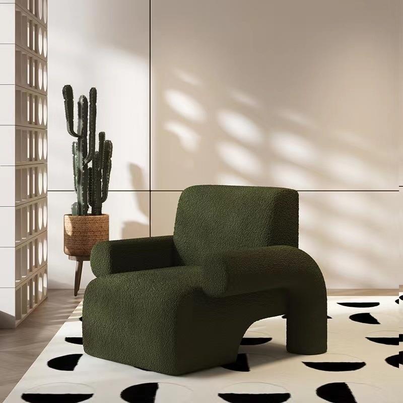 网红单人沙发沙发椅现代简约小户型阳台客厅北欧轻奢创意懒人休闲