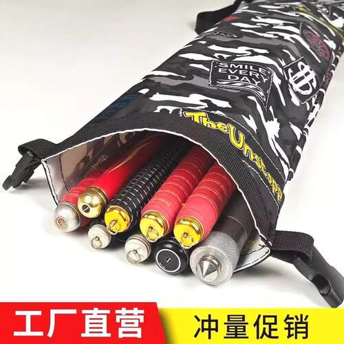 伞包收纳袋防水耐磨可折叠鱼竿包轻便折叠竿包伞包钓鱼收纳包新款