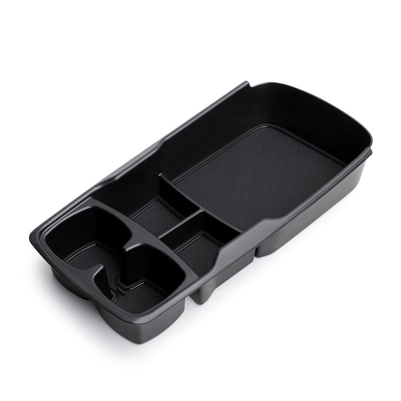 适用于23款起亚EV6中控下层储物盒车用改装分隔置物收纳装饰配件