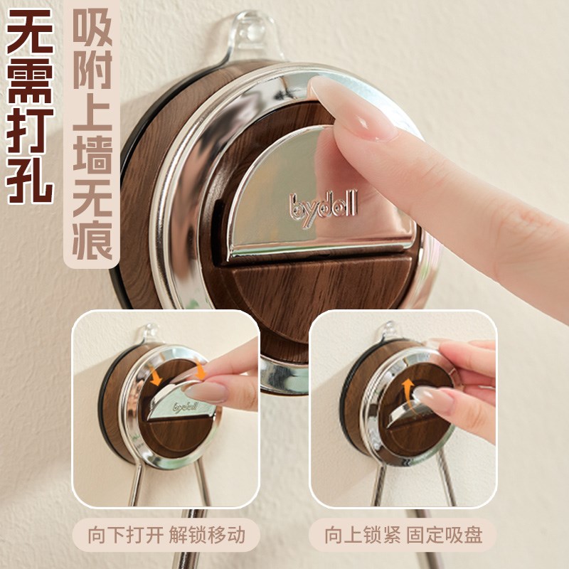 吸盘吹风机置物架免打孔壁挂式戴森电吹风支架卫生间浴室收纳风筒