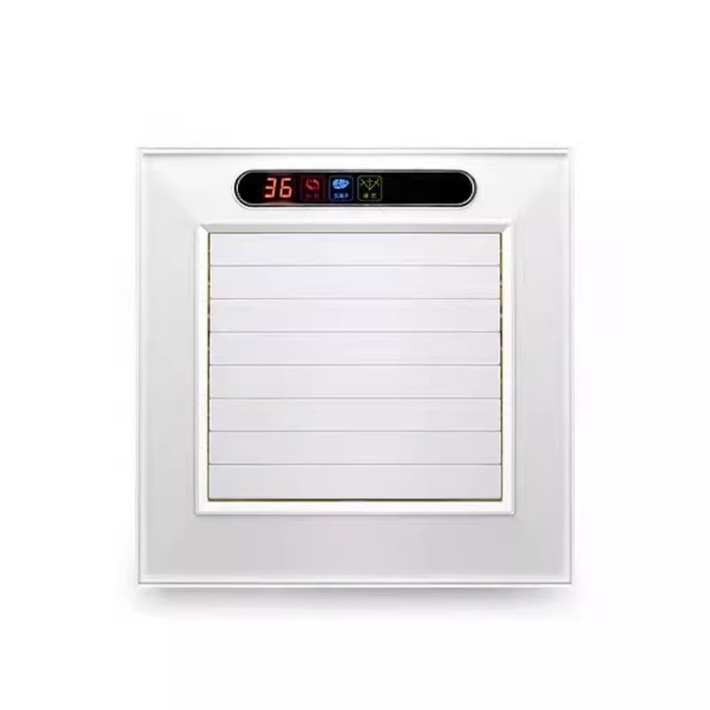 凉霸集成吊顶嵌入式厨房铝扣板卫生间冷风机电风扇300x300冷霸