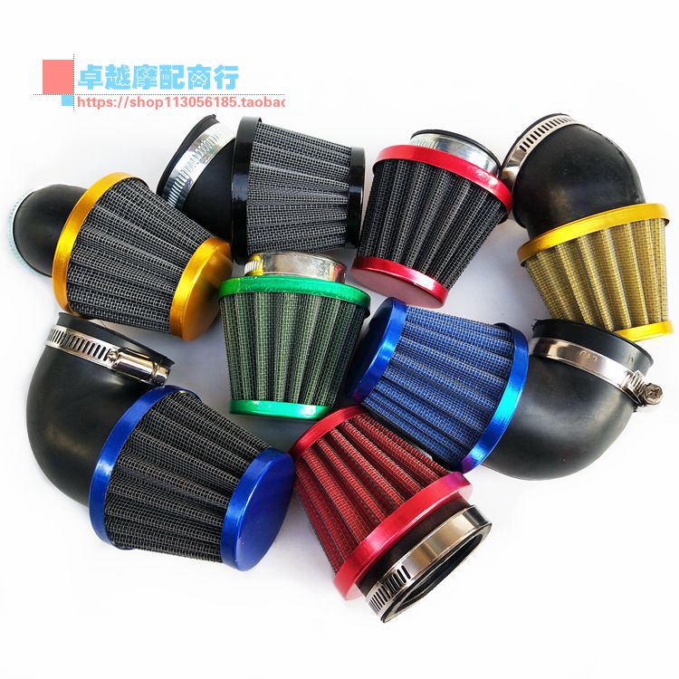 改装通用摩托车配件化油器进气蘑菇头空滤高分量冬菇头空气滤清器