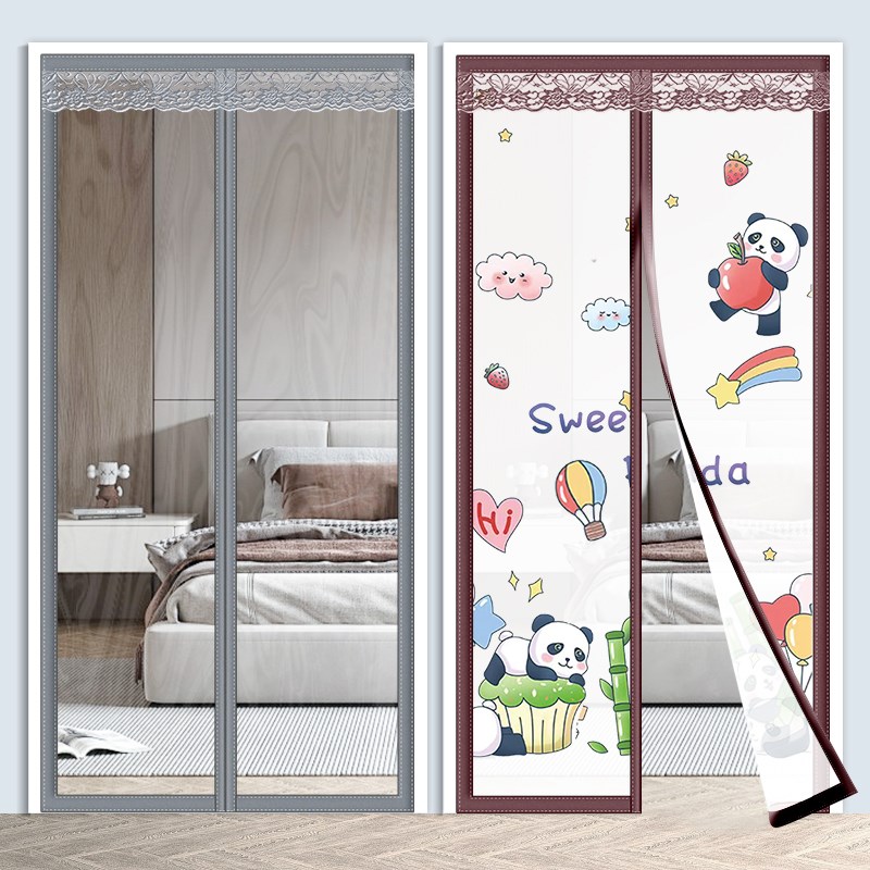 新型空调隔断门帘防走冷气保温磁吸厨房油烟阳台卧室客厅挡风透明