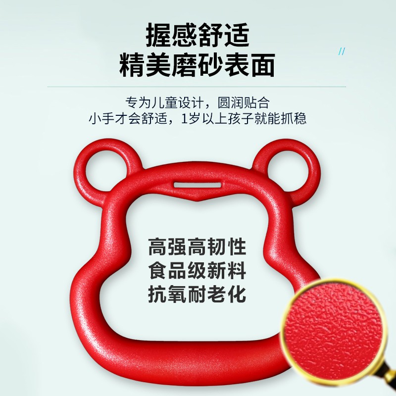 儿童吊环健身家用拉手引体向上牵引室内拉伸器材女士卡通单杠吊钩