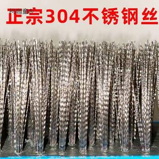 长柄不锈钢丝地板刷子户外地面清洗去青苔加长伸缩手柄清洁麦太保