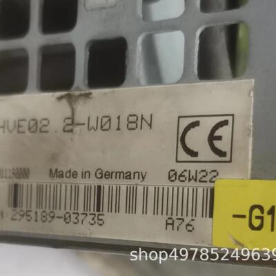 原装供应进口REXRTOH力士乐HVE02.2-W018