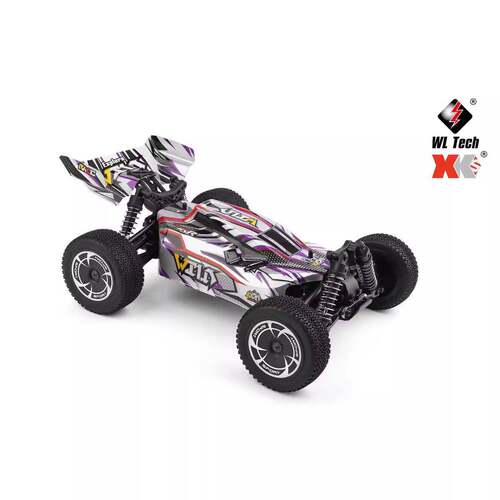 新品144016伟力1：14电动四驱竞速车锌合金齿轮强磁碳刷马达