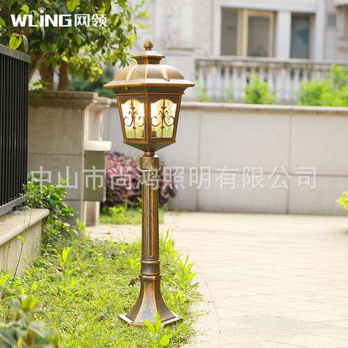 现代草坪庭院灯花园庭院道路灯户外灯欧式防水led立柱景观草地灯