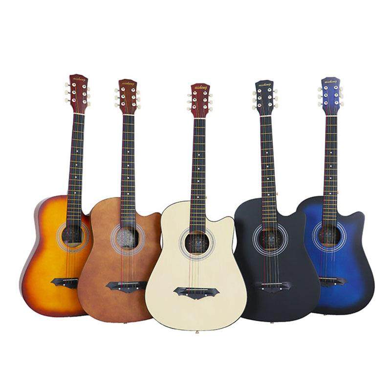 38寸吉他全椴木合板吉他学校社团琴行民谣木Jita初学者入门吉他