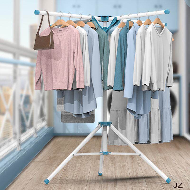 晾衣架落地折叠室内家用阳台晒衣杆简易卧室婴儿童宝宝凉衣服神器