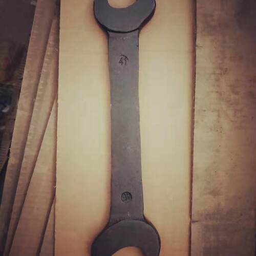 S24*27～S90*95mm钢制双头呆扳手开口扳手叉口扳手呆扳手工具