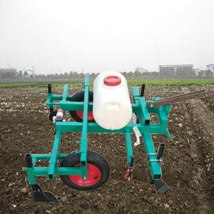 新型双行地膜覆盖机烟地盖膜机多功能农用地膜覆盖机