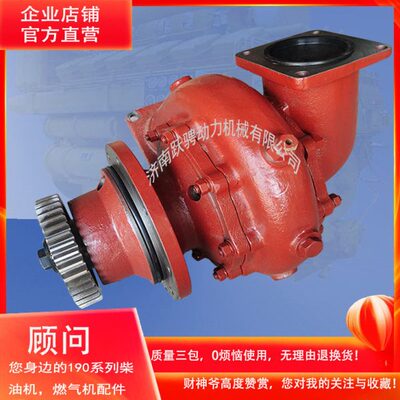 高温6016.22g.00 济柴H16V190ZLT燃气发电机组柴油机冷却水泵