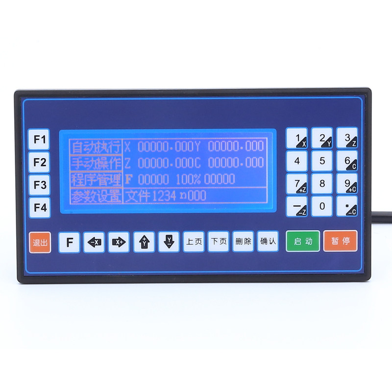 步进伺服单双三四轴电机控制器HJ35D智能可编程脉冲发生调速TC55