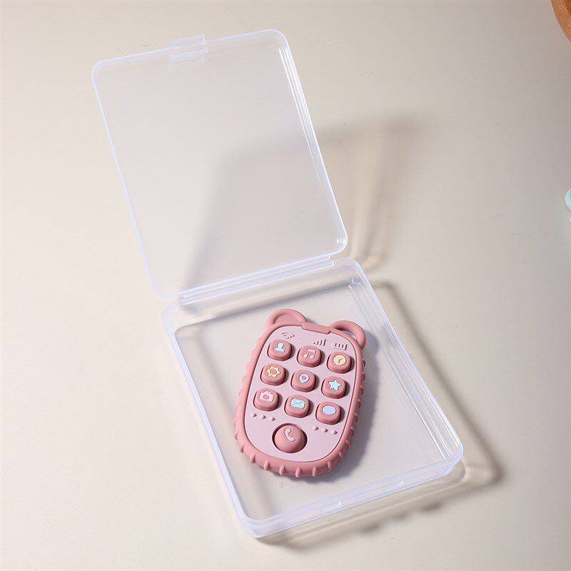 遥控器硅胶牙胶咬咬乐婴儿手机玩具防吃手安抚磨牙棒磨牙点宝宝