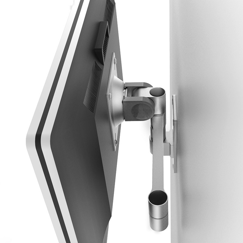 昊雄电脑显示器支架可伸缩折叠墙壁挂架便携式床头显示屏铝材支架