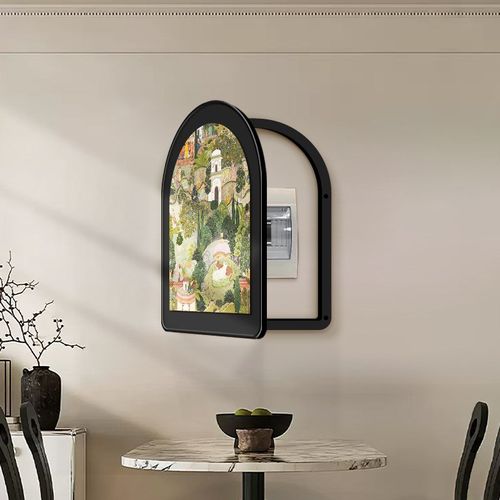 斋普尔花园复古电表箱遮挡挂画电闸开关箱空开箱配电箱遮丑装饰画