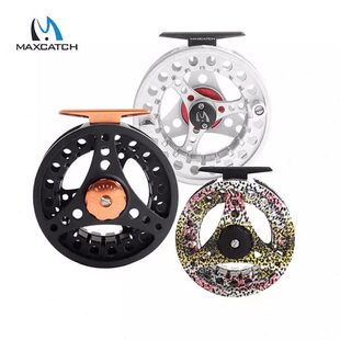 卷轴带泄力铝合鱼线轮 5000型 乐渔 全金属飞钓轮3000型
