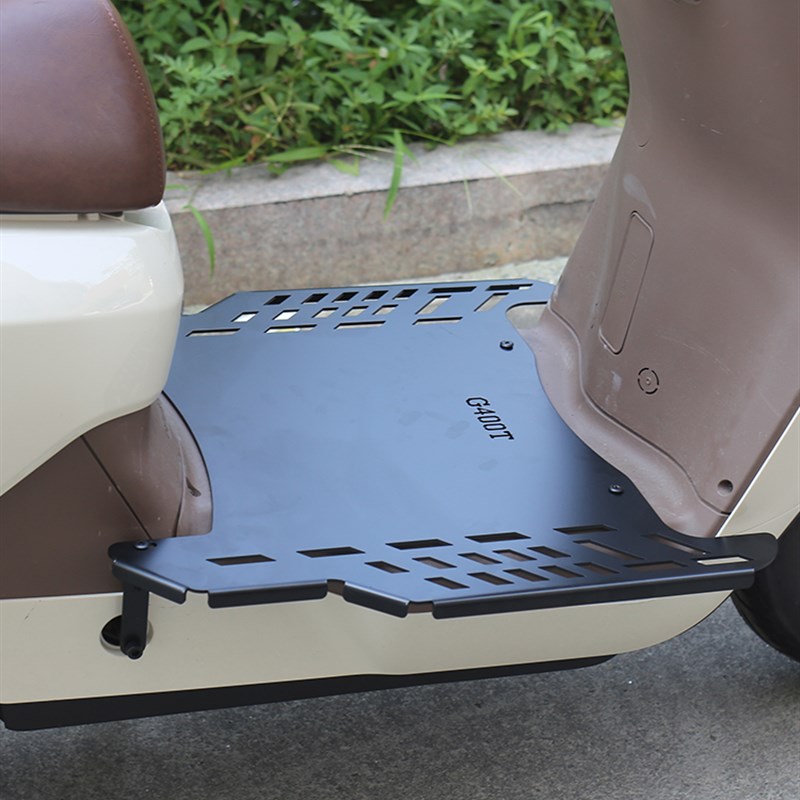 小牛G400T电动车儿童座椅储物盒后视镜脚垫后尾箱车篮配件大全