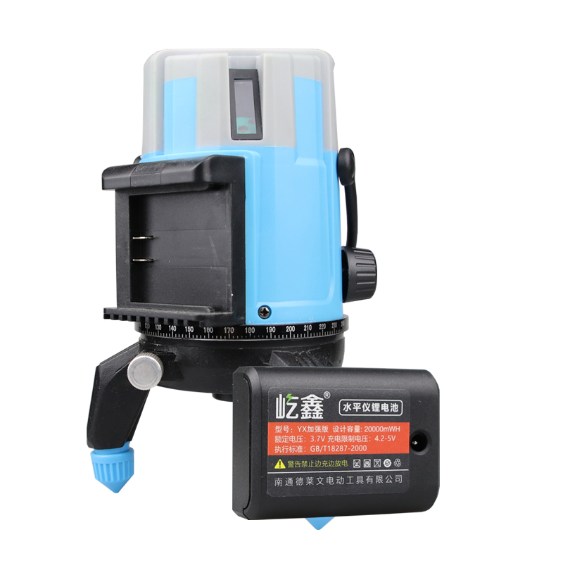 屹鑫平推超大加厚12线红外线水平仪电池大容量通用绿光激光投线锂