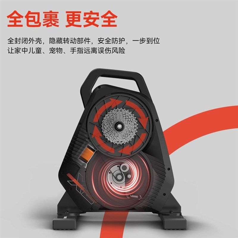 智骑X2MAX智能变阻直驱骑行台室内模拟山地公路自行车功率训练台