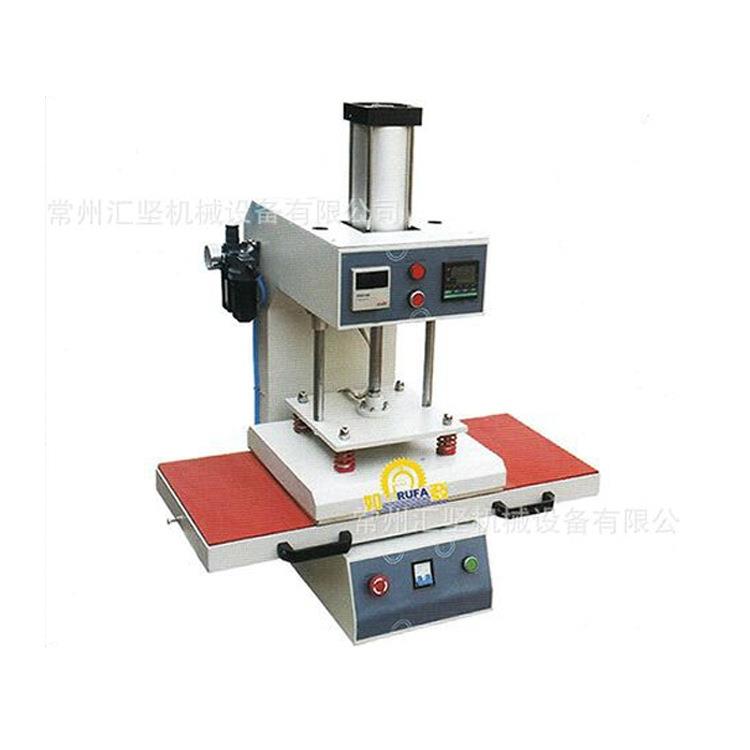 供应气动无缝口袋热压机平面口袋热压机商标图案热压