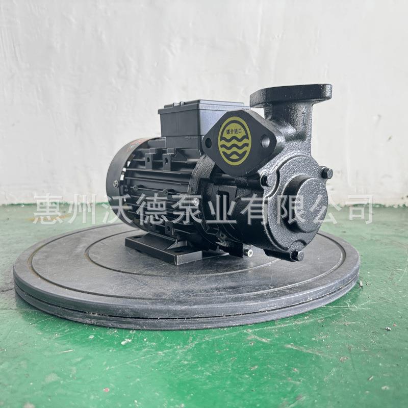 370W耐高温卧式模温机热水循环泵铜叶轮管道漩涡离心泵