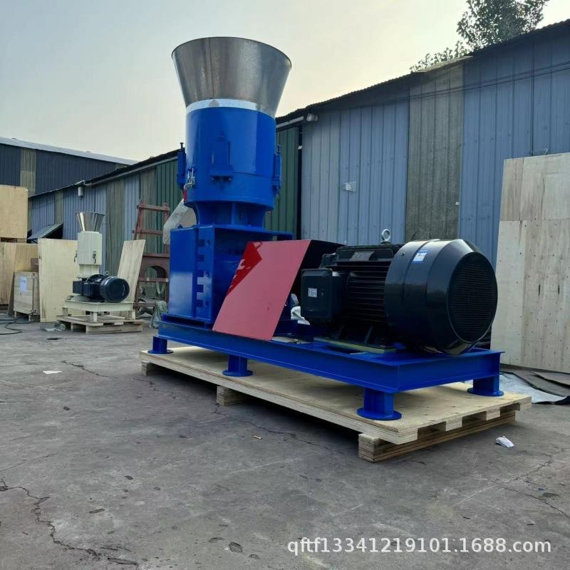 养马场饲料颗粒机牛羊猪驴子饲料颗粒机青草玉米粉挤压颗粒机