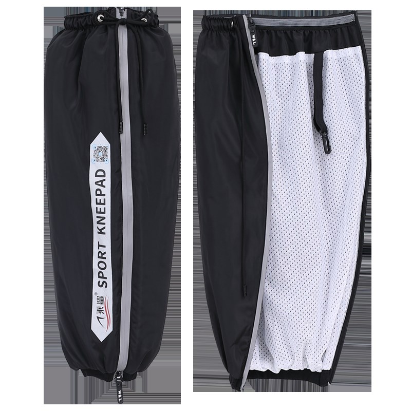 夏季薄款透气护膝男女电动车防风保暖骑行摩托车外穿防水拉链护腿