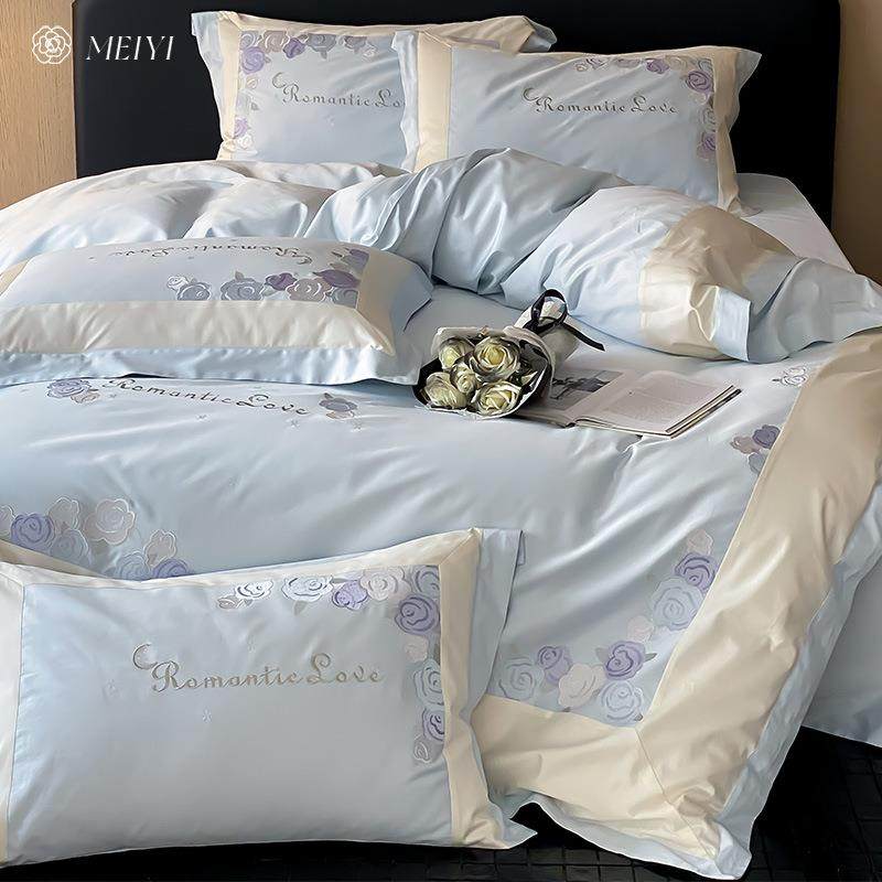 少女轻奢风100S长绒棉加厚磨毛四件套全棉纯棉被套秋冬床单床上用,鲜花速递/花卉仿真/绿植园艺,割草机/草坪机,淘宝优惠券,粉丝福利购,淘宝优惠卷