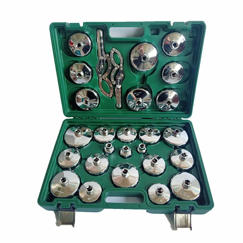 钢制帽式机油格滤清器扳手滤芯扳手汽车维修组合工具箱套筒扳手