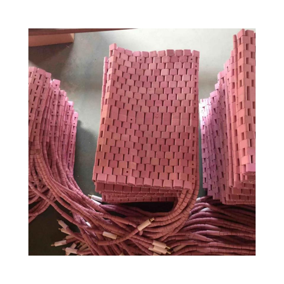 LCD型高温陶瓷加热器履带式热处理加热片电热圈加热带焊剂电热板