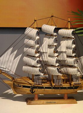 行走天空｜《时津风》一帆风顺实木工艺船定制刻字周年纪念印logo